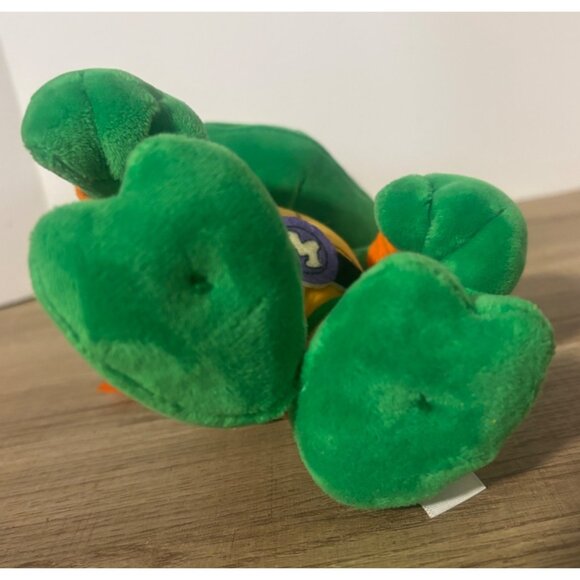 Teenage Mutant Ninja Turtles Mutant Mayhem Michelangelo Plush Toy 9 Inch - Picture 4 of 9